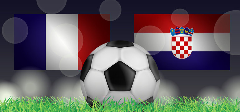 Fußball 2018 - Finale (Frankreich vs Kroatien)