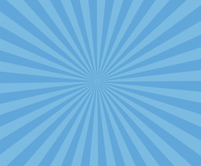 blue art striped background. modern stripe rays background. abstract blue background with sun rays.