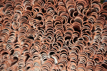 old roof tiles