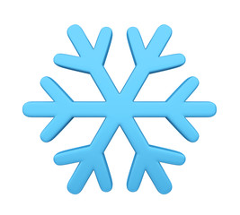 Snowflake Icon Isolated