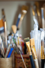 artist's brushes