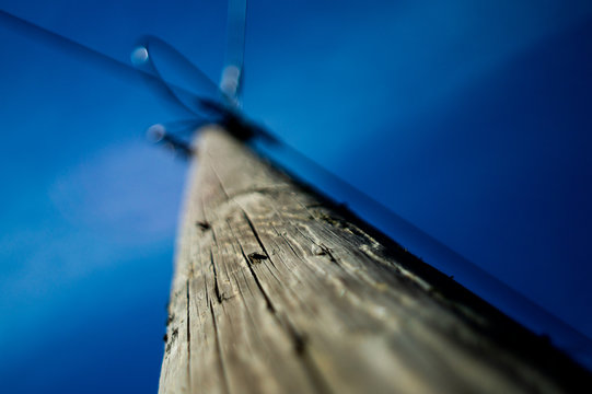 alter strommast 