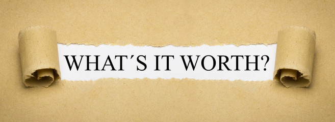 What´s it worth?