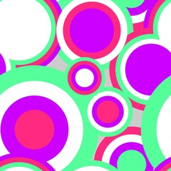 Fototapeta premium color circle pattern