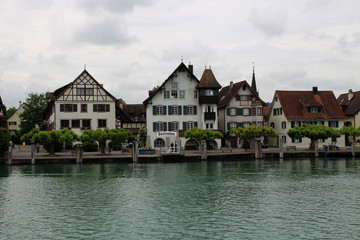 Fototapeta na wymiar Der Hafen von Gottlieben