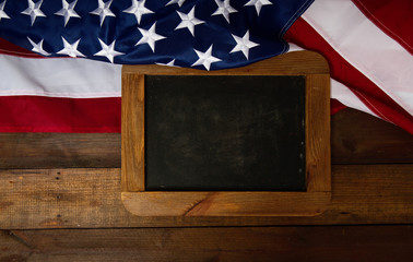US flag Plate
