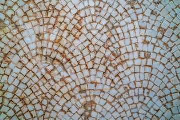 archaeology and historical mosaic works