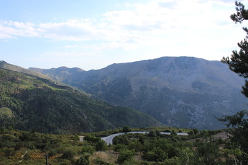 Fototapeta na wymiar Taygetos Gebirge