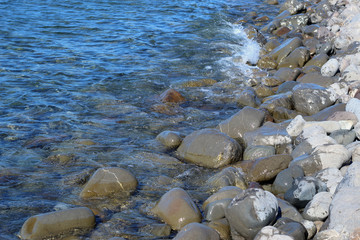 Obraz premium sea and stones, coast