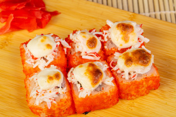 Delicious California rolls