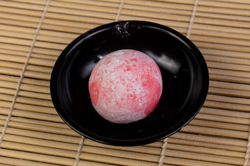 Delicious strawberry daifuku