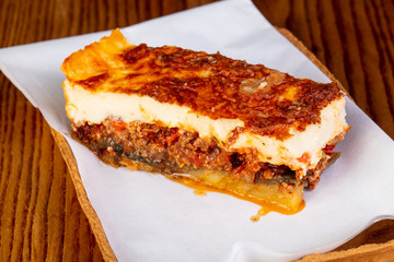 Greek traditional mousaka