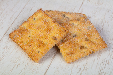 Tasty cracker cookies