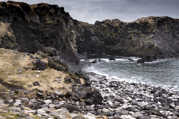 Sea cost in southern Iceland