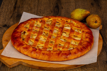 Homemade Ossetian pie