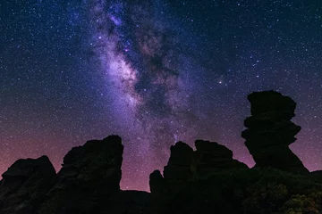 Printed roller blinds Canary Islands Astrophotography Milkyway in Tenerife