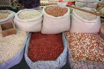 Spices in market