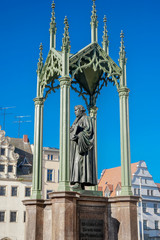 Wittenberg Martin-Luther-Denkmal 1821 (J. G. Schadow)