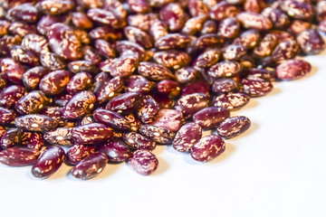 Red beans  speckled texture background abstraction macro agro culture