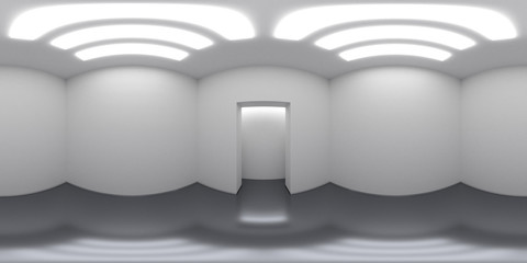HDRi map room light source for 3D rendering or VR