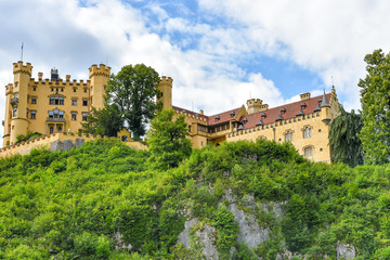 Fototapeta na wymiar Schloss Hohenschwanstein 