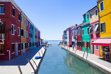 Fototapeta na wymiar Burano bei Venedig 