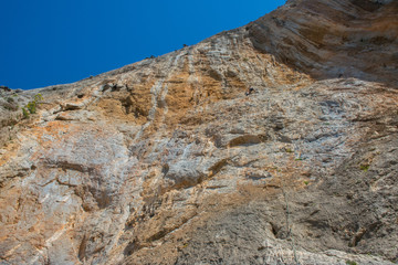 rock free climber kalymnos greece
