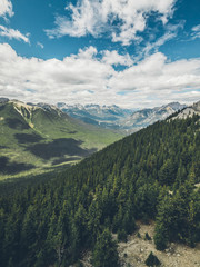 Mountains in Banff National Park, Alberta, Canada