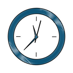 round clock time object design