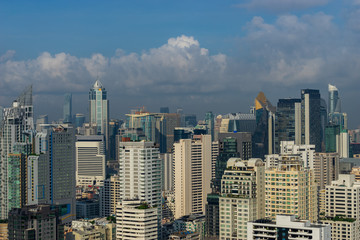 Obraz premium metropolia miejska pejzaż w ciągu dnia