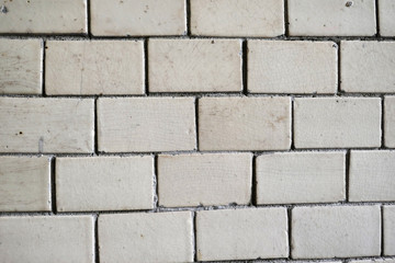 old weathered tiles floor full frame background
