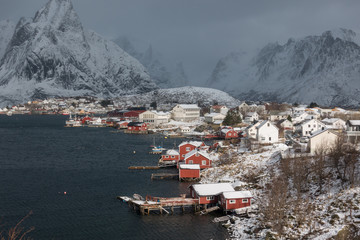 Norwegian village