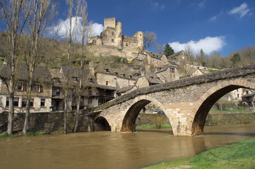 Fototapeta na wymiar Belcastel, Aveyron