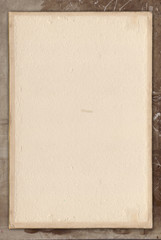 Vintage photo on the retro paper texture