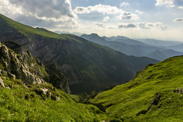 Fototapeta premium Stunning summer mountain landscape. Western Tatras. Poland.