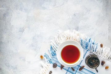 Crédence de cuisine en verre imprimé Theé Cup of tea
