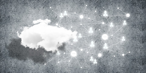 Wireless technologies for connection and sharing data as abstract concept