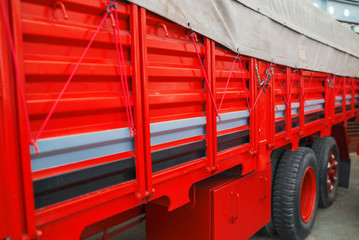 red truck damper