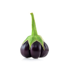 eggplant isolated on white background