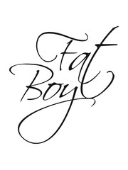 tattoo fat boy spruch mann fett dick clipart comic cartoon lustig training abnehmen ungesund diät essen hunger lecker fressen heißhunger rund groß