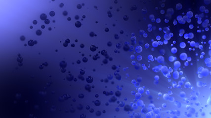 Sphere Background Blue