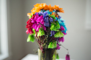 Colorful flower bouquet