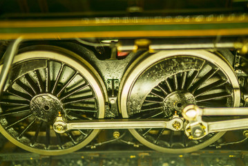 old train, vintage locomotive