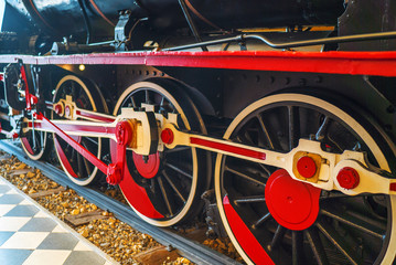 old train, vintage locomotive