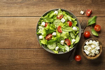Deurstickers Salad © Dušan Zidar