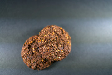 diet cocoa and hazelnut cookies