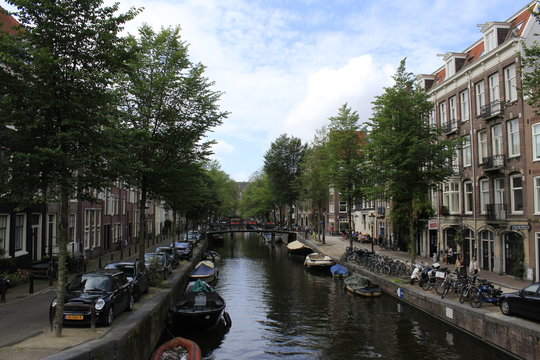 Kanal in Amsterdam