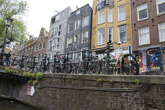 Fahrr&auml;der in Amsterdam