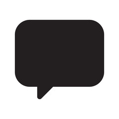 Fototapeta premium Icon Comment . Logo, design, universal, business, social media. Pixel perfect. Vector Eps10.