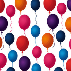 balloons helium icon pattern